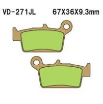 VD271JL PASTILHA DE FREIO HH SINTERIZADA METÁLICA