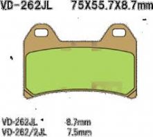 VD262RJL PASTILHA DE FREIO RJL RACING