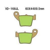 VD168JL PASTILHA DE FREIO HH SINTERIZADA METÁLICA