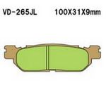 VD265JL PASTILHA DE FREIO HH SINTERIZADA METÁLICA
