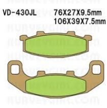 VD430JL PASTILHA DE FREIO HH SINTERIZADA METÁLICA