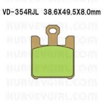 VD354RJL PASTILHA DE FREIO RJL RACING