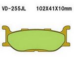 VD255JL PASTILHA DE FREIO HH SINTERIZADA METÁLICA