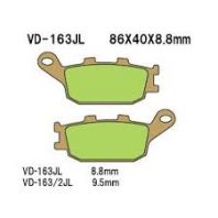 VD163/2JL PASTILHA DE FREIO HH SINTERIZADA METÁLICA
