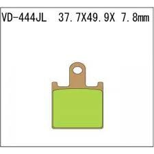 VD444JL PASTILHA DE FREIO HH SINTERIZADA METÁLICA