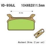 VD956JL PASTILHA DE FREIO HH SINTERIZADA METÁLICA