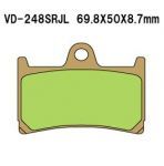 VD248SRJL17 PASTILHA DE FREIO HH SINTERIZADA METÁLICA