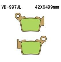 VD997JL PASTILHA DE FREIO HH SINTERIZADA METÁLICA