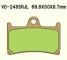 VD262SRJL8 PASTILHA DE FREIO HH SINTERIZADA METÁLICA