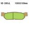 VD265JL PASTILHA DE FREIO HH SINTERIZADA METÁLICA