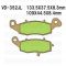 VD352JL PASTILHA DE FREIO HH SINTERIZADA METÁLICA