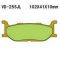 VD255JL PASTILHA DE FREIO HH SINTERIZADA METÁLICA